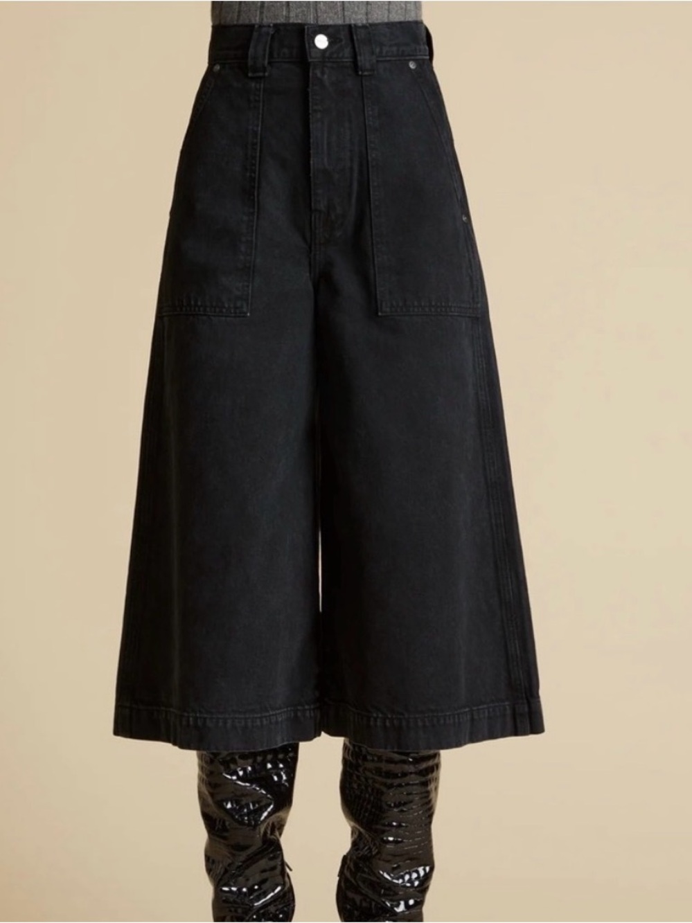 KHAITE Luey Culottes in Prescott Size 30